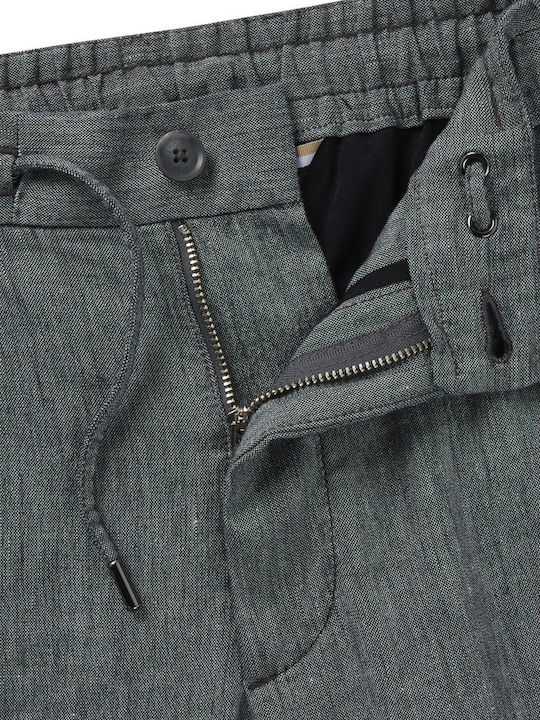 Pantaloni Elastic cu Croială Normală Gray