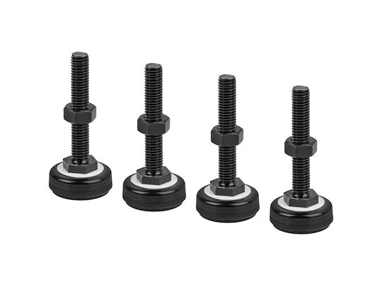 Lanberg Adjustable Feet Set M10 Cabinets Ak-1602-b