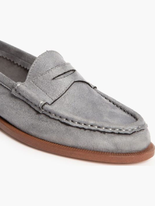 Damen Mokassins in Hellblau Farbe