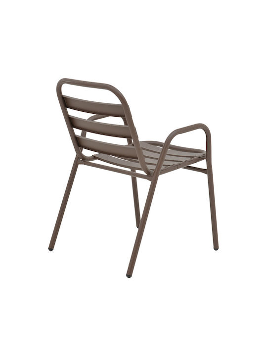 Dining Set for Small Outdoor Spaces Watson-sussie 3 Pieces Brown