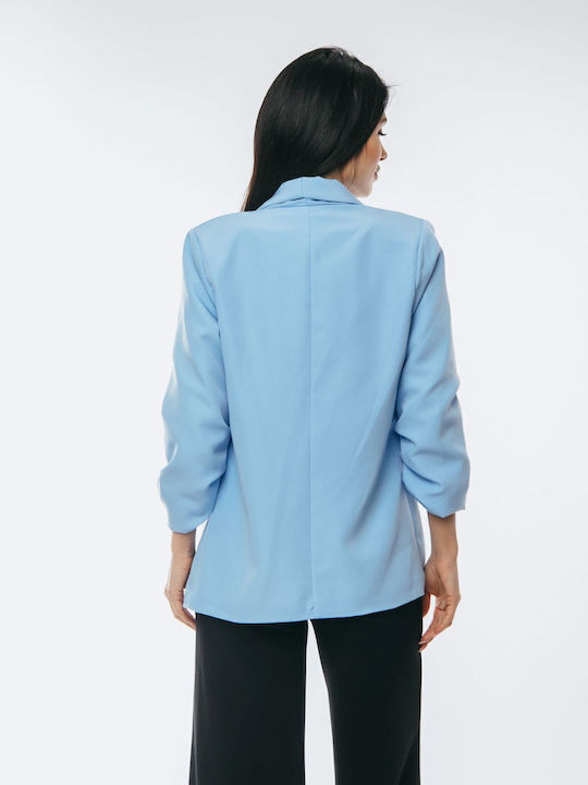 Dress Up Women's Blazer Sky Blue