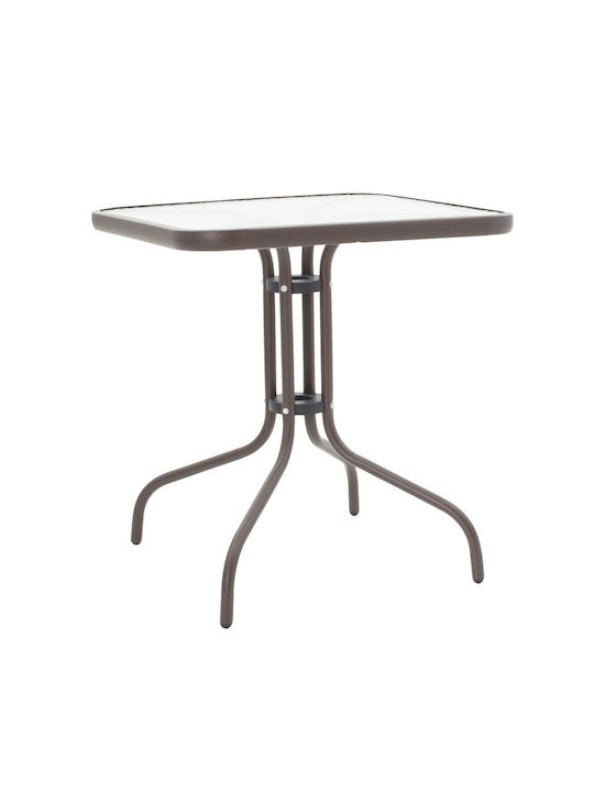 Dining Set for Small Outdoor Spaces Watson-sussie 3 Pieces Brown
