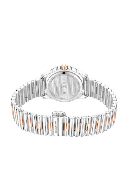 Cerruti Ceas de Damă cu Argintiu Brățară Metalică