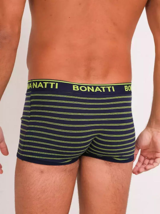 Men's Boxer Blue with Patterns