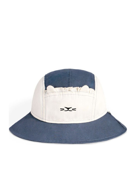 KiETLA Kids' Hat Bucket Fabric Sunscreen Blue