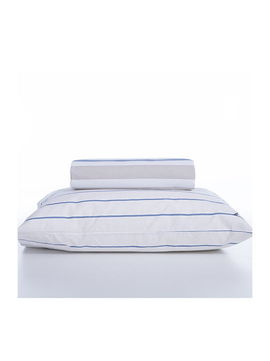 Nef-Nef Homeware Duvet Cover Set Cotton Queen with 2 Pillowcases 240x220 Nautica Ocean Denim