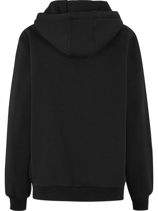 Women's Sweatshirt Hooded Black