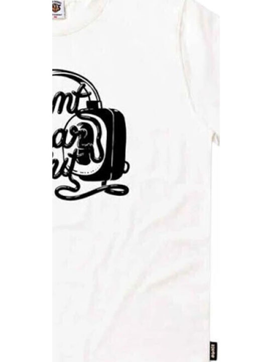 Cant Hear Seasonal T-shirt White