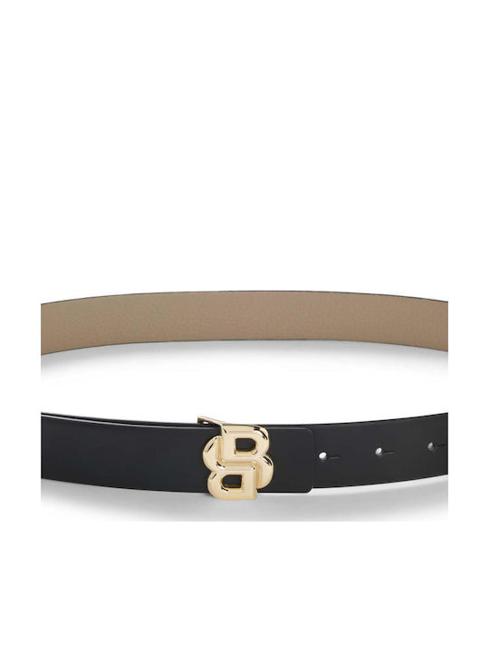 Leather Women's Belt Black