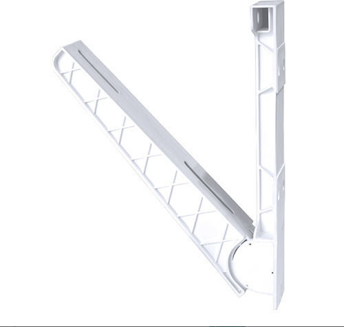 Air Conditioner Wall Brackets POLYD V8 Plastic Foldable 45x45cm 2pcs