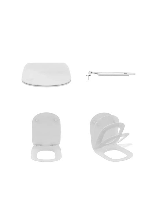 Κάθισμα Λεκάνης Ideal Standard Tesi Rimless+ Sandwich Soft Closing T552201