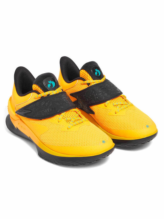 Curry Fox 1 Χαμηλά Μπασκετικά Παπούτσια Πορτοκαλί