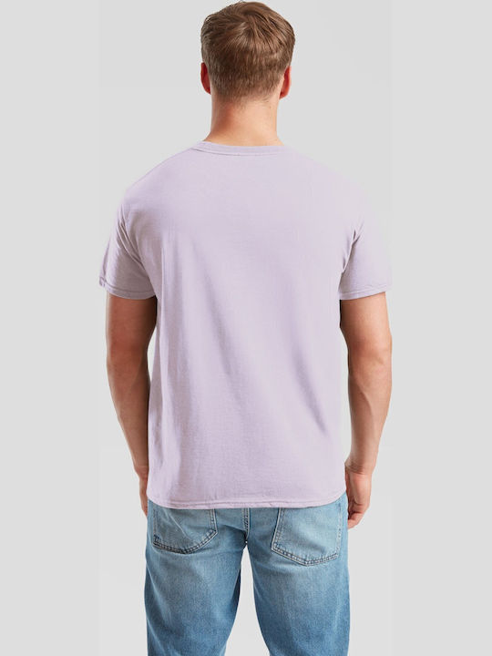 Fruit of the Loom Unisex Διαφημιστικό T-shirt Κοντομάνικο Lavender