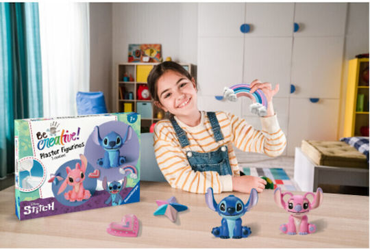 Ravensburger Ζωγραφική Be Creative! DIY Φιγούρες Stitch & Angel για Παιδιά 7+ Ετών