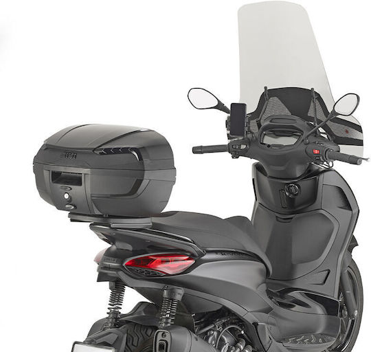 Givi Riviera Monolock Black Edition Monolock Motorcycle Top Case 46lt Black