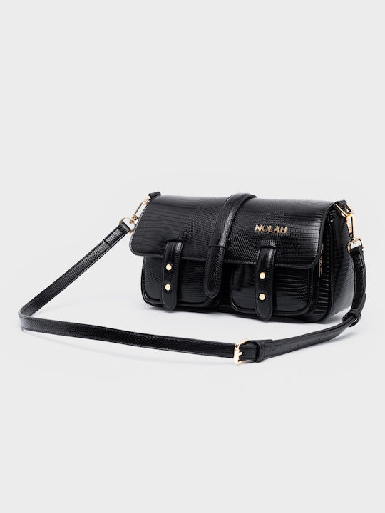 Stephanie Women's Bag Shoulder Black / Gold
