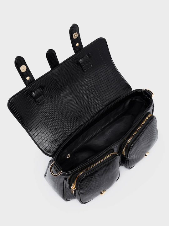 Stephanie Women's Bag Shoulder Black / Gold