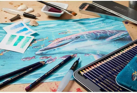 Derwent Metal Tin 12 Inktense Pencils 0700928