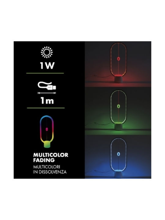 Gbc On Clessy Rgbw Led Table Lamp Usb Powered 55lm