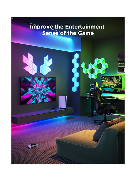 Govee Gaming Wall Glide Hexa Pro Light Panels 10pack H6066