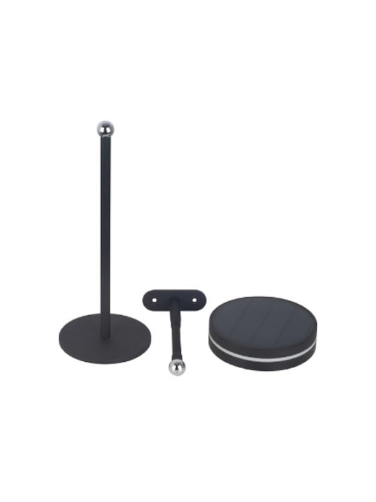Kelu Artu Duo Solar USB Rechargeable Decorative Table Lamp 150lm 4000mAh Black