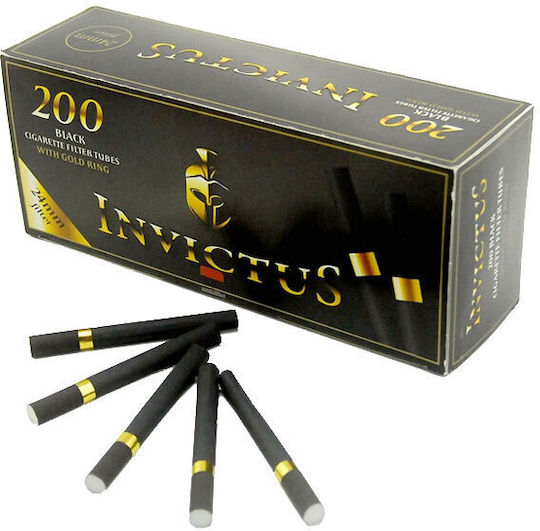 Invictus Black Αδεια Τσιγάρα Φίλτρο 24mm 200τεμ
