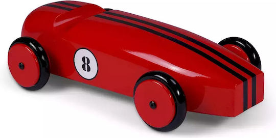 Holzminiaturauto Rot