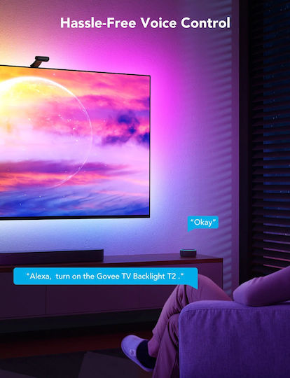 Govee Tv Backlight Envisual T2 Dual Cameras 75-85 Inch Uk