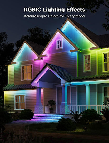 Govee Outdoor Led Strip Smart Rgbicww Wifi Bt Lights 10m Phant