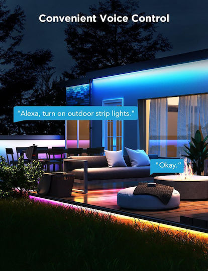 Govee Outdoor Led Strip Smart Rgbicww Wifi Bt Lights 10m Phant