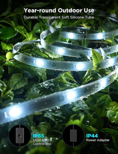 Govee Outdoor Led Strip Smart Rgbicww Wifi Bt Lights 10m Phant
