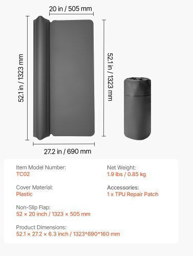 Bed Accessories 69x132.3x16cm