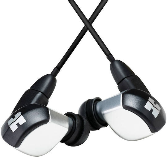 HiFiman Re2000 Pro In-ear Handsfree Ακουστικά με Βύσμα 3.5mm Ασημί