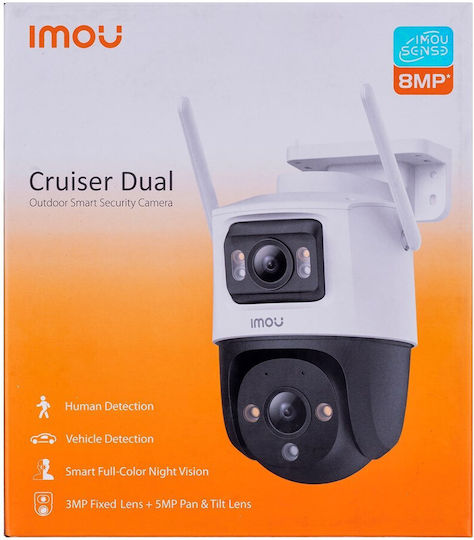 Hikvision DS-2CD2T43G2-2LI IP Surveillance Camera Wi-Fi Full HD+ 4MP Waterproof with Microphone and Lens 4mm