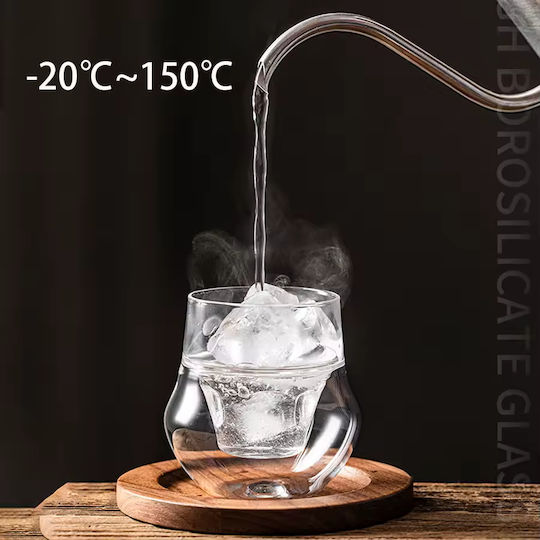Belogia Чаша Еспресо Стъклена Прозрачна