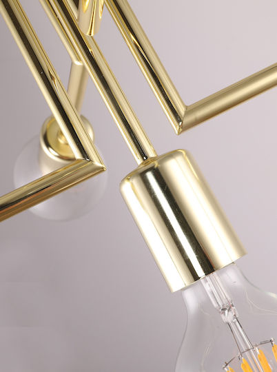 Agora Lighting Таванно осветление Златист