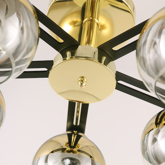 Agora Lighting Таванно осветление Златист