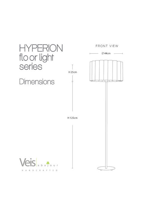 Veis Hyperion Φωτιστικό Δαπέδου Υ150εκ. Veis Hyperion Φωτιστικό Δαπέδου Υ150εκ.