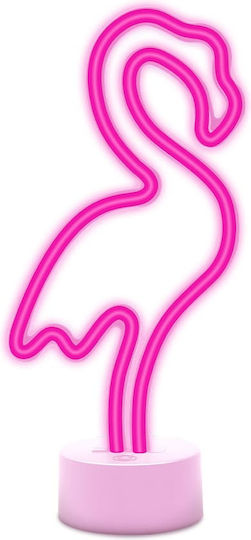 Neon Led On Stand Flamingo Pink Usb-c Fsc-11 Forever Light Neon Led On Stand Flamingo Pink Usb-c Fsc-11 Forever Light