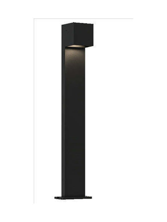 Fos me Φωτιστικό Κολωνάκι LED Εξωτερικού Χώρου 9W IP44 Μαύρο