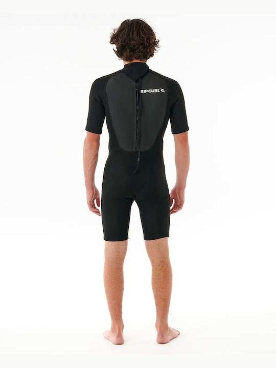 Rip Curl Omega Wetsuit Playsuit with Zip Black 2mm