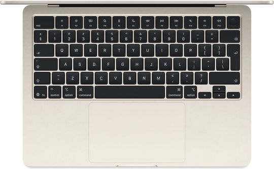 Apple MacBook Air 13.6" IPS Retina Display (M4-10-Core/16GB/256GB SSD/8-Core GPU) Starlight (US Keyboard)