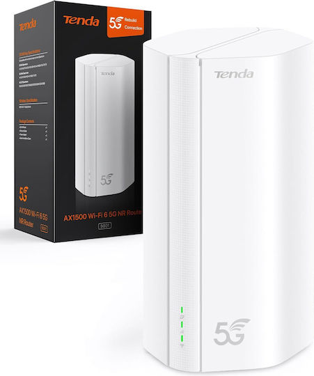 Tenda 5G01 Ασύρματο 5G Router Wi‑Fi 6