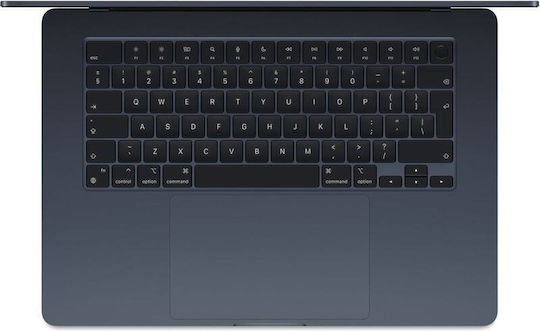 Apple MacBook Air 15.3" IPS Retina Display (M4-10-Core/16GB/512GB SSD/10-Core GPU) με Φορτιστή 35W (Dual Port) Midnight (US Keyboard)