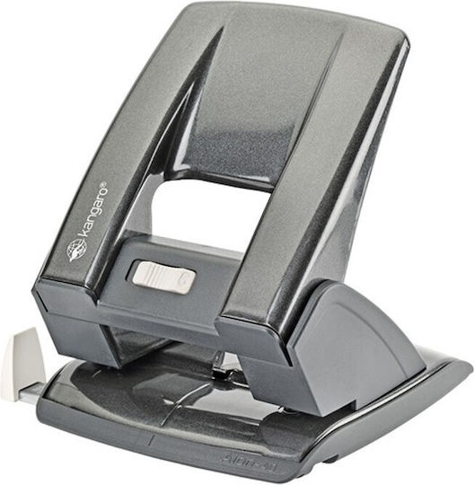 Kangaro Paper 2-Hole Puncher with Guide for 60 Sheets