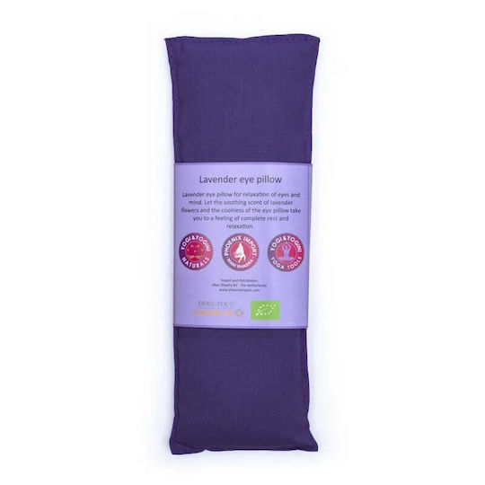 Set Μαξιλαράκι Ματιών Αυχένα Λεβάντα Pillow Lavender Organic Purple