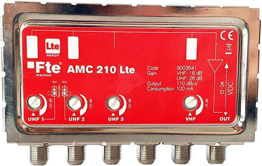 Fte Amc210 Lte Configurable Vhf Uhf Mast Amplifier