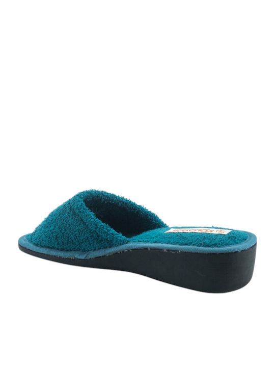 Terry Winter Women's Slippers Green