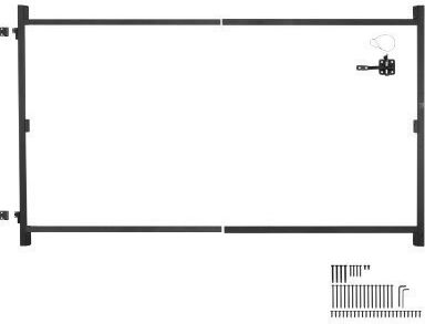 Kit de construcție poartă Vevor, deschidere 60-96 inci, înălțime 6-7 picioare, gard Mkzj6096w65h4zbxwv0