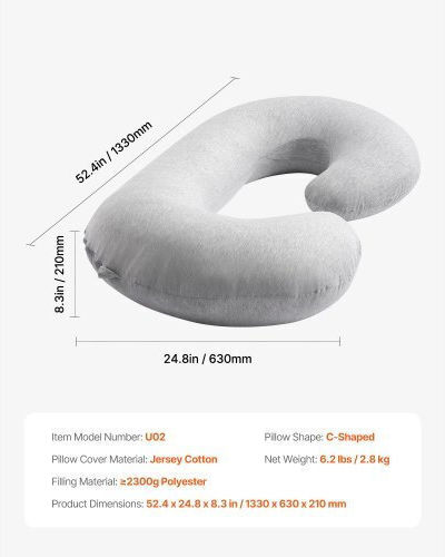 Vevor Pregnancy & Nursing Pillow 133cm